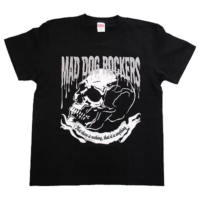 T-Shirt Gothic Skull Skeleton MAD DOG ROCKERS Harajuku JAPAN Visual Kei Kawaii • $39