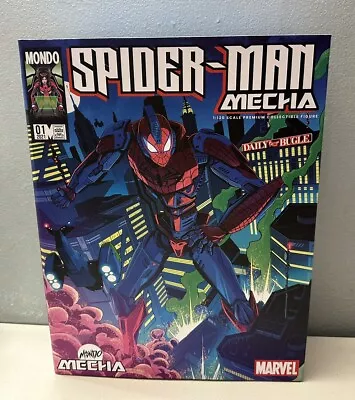 Mondo Marvel Manga Spiderman Mecha 10  Action Figure Brand New Fast Shipping !!! • $49.99