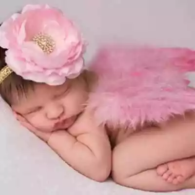 Feather Angel Wings Pink Newborn Props Baby Girl Outfit Infant Photo Costume  • $8