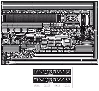 Model Car Garage 2219 1/25 Scale 1970/72 Chevy Nova Photo Etched Detail Set • $22.99