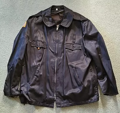 Blauer Police Uniform Jacket Outerwear 52L Vintage 80's Removable Lining • $135