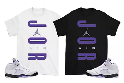 T Shirt To Match Jordan 5 ''Dark Concord'' Jordan 5 Retro Tee • $13.99