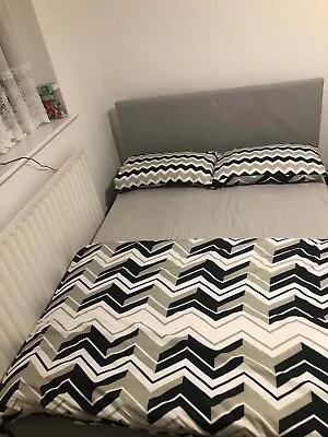 Ikea Double Bed With Mattress • £99.99