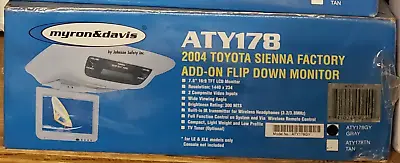 ATY178 Myron & Davis Toyota Sienna Flip Down Monitor • $119.90