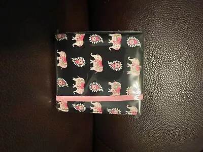 Vera Bradley Pink Elephants Pocket PAPERS Notepad Mini NoteBook RARE New Gift • $20