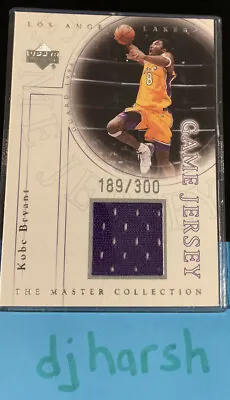 2000 Upper Deck Kobe Bryant Master Collection Jersey! 189/300! Lakers! HOF! 🔥🔥 • $524.88