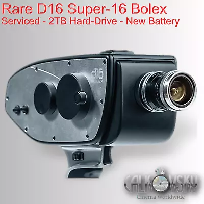Serviced D16 Digital Bolex Super-16🔥c-mount Movie Camera Kern Switar 10mm Lens • $7999