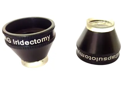 YAG Iridectomy And YAG Capsulotomy Lens For YAG Laser Surgery FREE SHIPPING • £148.32