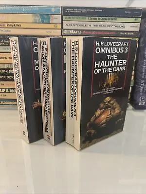 H. P. Lovecraft Omnibus Complete Set Mountains Of Madness Dagon Haunter Of Dark • £22