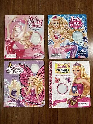 Barbie Doll Barbie Princess Pearl Mariposa Charm School Pink Shoes LOT • $7.99