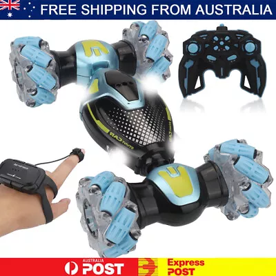 4WD 360° RC Stunt Car Remote Control Toy Hand Gesture Sensing Off-Road Car Toy • $16.89