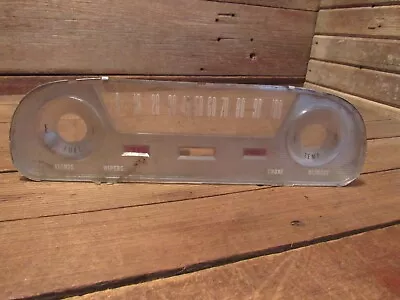 Vintage 1960's FORD FALCON SPEEDOMETER FACE PLATE COVER DASH GAUGES INSTRUMENTS • $59.99