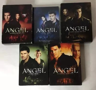 Angel DVD Box Set Seasons 1-5 Complete Series Buffy The Vampire Slayer Spinoff • $34.99