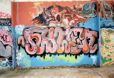 £2 • Buy Photo 6x4 - Graffiti Street Art Brighton Hove 1998-2003 Graphotism Pic 20