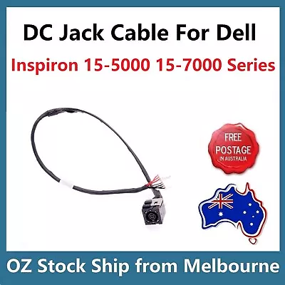 DC Power Jack Cable For Dell Inspiron 15 5000 7000  5576 5577 7557 7559 P57F • $14.40