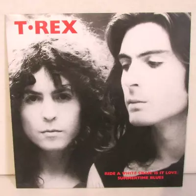 T-Rex-  Ride A White Swan /Is It Love/Summertime Blues  7  Vinyl-Ltd No 20160 • £15