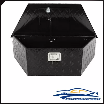 Aluminum 39 X16.5 X12  Trailer Tongue Tool Box Truck Bed Underbody Storage +Lock • $120.75