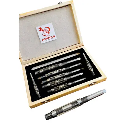 £86.40 • Buy Adjustable Hand Reamer Setof 4pcs  H-4 To H-11 Sizes 15/32 To 1.1/16 Inches