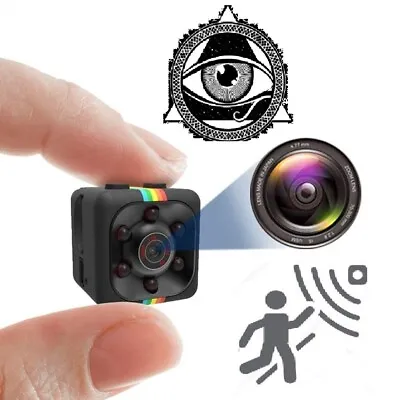 Mini Spy Camera For Home With Audio Night Vision Motion Detection • $14.90