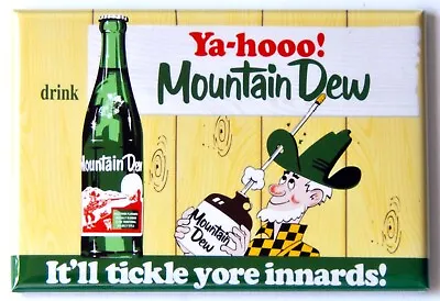 Mountain Dew Soda Sign FRIDGE MAGNET  Style C  • $5.99