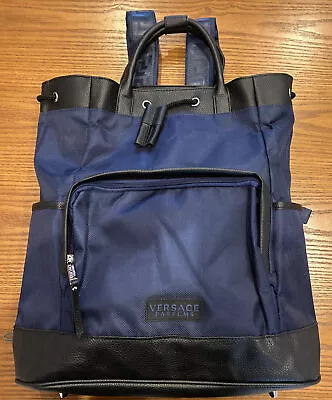 NWOT Versace Parfums Rider Backpack/Travel Bag • $39