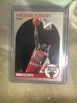 Michael Jordan Chicago Bulls 1991 Hoops Superstars Bronze Border #13 Super RARE • $125