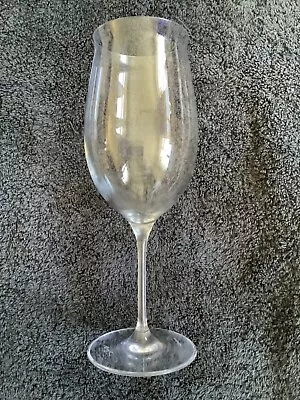 DARTINGTON CRYSTAL Large Red Wine Glass Signed Tony Laithwaite VGC • £9.50