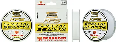 TRABUCCO S-FORCE XPS SPECIAL SEA HI-VIZ 300mt Or 600mt. Salt Water Monofilament  • $10.50