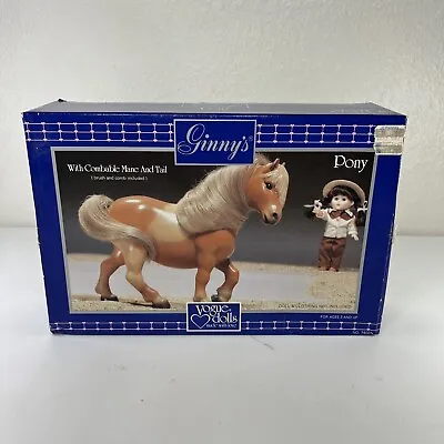 1984 Ginnys Pony Combable Mane & Tail Vogue Brush And Comb Original Box Horse! • $18.50