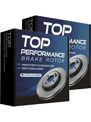 $132.50 • Buy 2 X Top Performance Disc Brake Rotor 300mm TD629 Fits Nissan Navara 2.7 D22 D