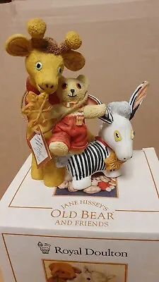 Royal Doulton-Jane Hisseys Old Bear And Friends Collection-The Snowflake Biscuit • £45