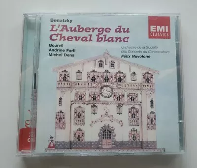 BENATZKY- L'auberge Du Cheval Blanc 2-CD 1962/2001 NUVOLONE Bourvil/Michel Dens • $24.99