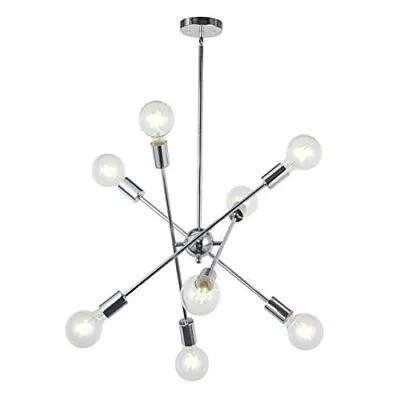 8light Sputnik Chandelier Chrome Modern Chandelier Lighting Vintage Ceiling Ligh • $162.07