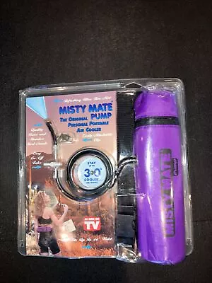 Vintage Misty Mate Personal Portable Air Cooler Mister Pump W/ Belt Teal • $48