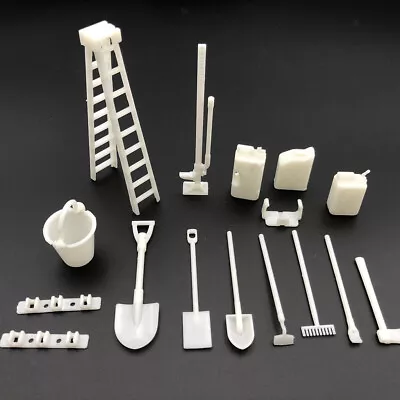 DIY Accessories Body Oil Tank Ladder Bucket For 1/16 WPL 6WD 4WD RC Trucks . • £11.71