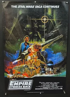 The Empire Strikes Back Movie Poster Licensed Reprint   *Hollywood Posters* • $59