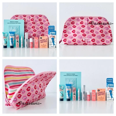 £43.99 • Buy Benefit 7-Piece Set: ChachaTint/Mascara/Brow Gel/Pore Balm/Hydra Balm/Makeup Bag