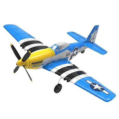 2.4G Remote VOLANTEX P51 4CH Fighter RC Airplanes3D 6Axis RTF Stunt Glider • $99.35