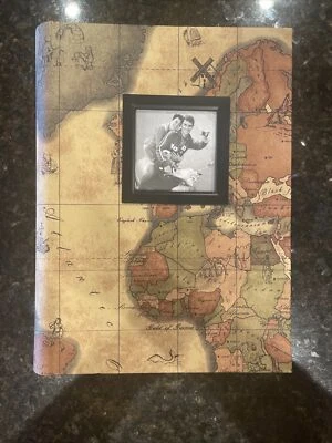 $12.99 • Buy Vintage  Map Brown Leather Photo Album Book Target Unused 13 X 9.5”