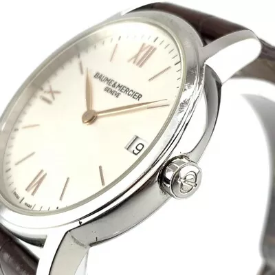 Baume & Mercier Classima 65492 M0A10147 Silver Dial Swiss Quartz Men's Watch • $440