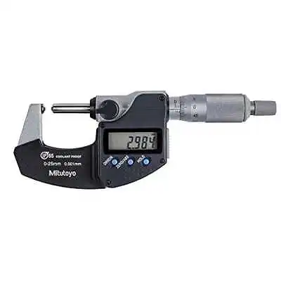 Mitutoyo BMD-25MX 395-271-30 Range: 0-25mm Both Spherical Micrometer Measuring • $206.80