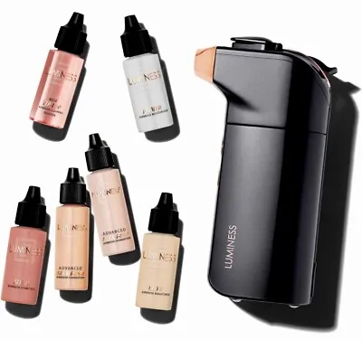 Luminess BREEZE DUO Airbrush Makeup System Foundation Fair Coverage –9 Piece Kit • $250