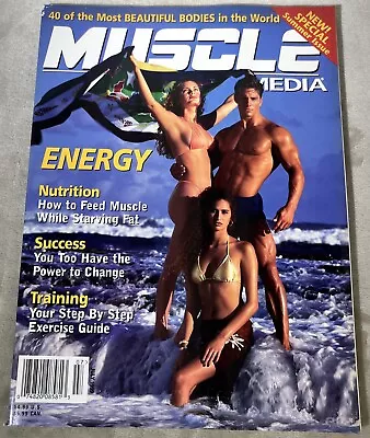 Muscle Media July 1999 No 74 Magazine Summer Issue Most Beautiful Bodies Success • $15.94