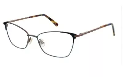 Ellen Tracy Cv Taipei 54-16-140 Eyeglasses Teal Cat Eyes Women's Frame • $19.99