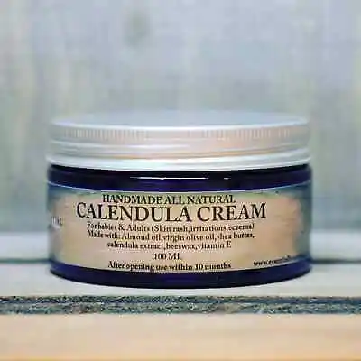 £13.99 • Buy Handmade All Natural Calendula Cream For Babies & Adults Skin Rash Eczema 100 ML