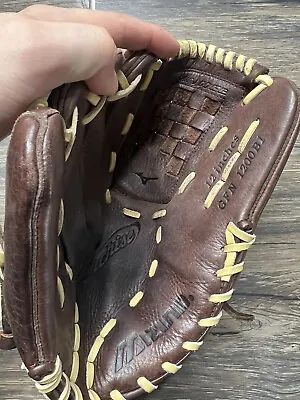 Mizuno GFN 1200b1 FRANCHISE Classic 12 Baseball GLOVE Leather Pro LHT • $39.99