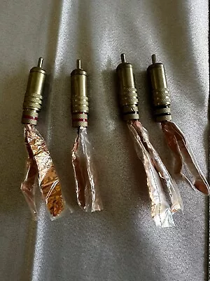 Mapleshade Single-ended Locking RCA Connectors • $20