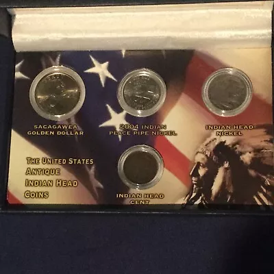 United States Monetary Exchange    The United States Antique Indian Head Coins   • $16