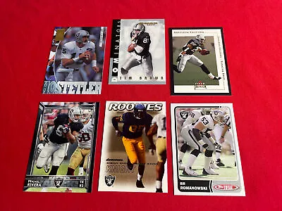 Oakland Raiders Football Card Lot Tim Brown Hostetler Kaufman Rivera Knight RC • $12.99