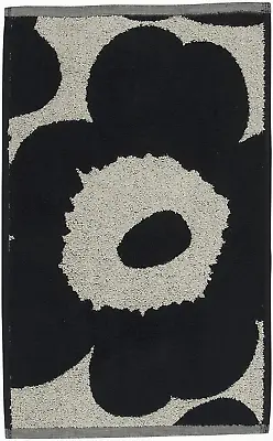 Marimekko - Unikko Terry Cotton Guest Towel (Blue Towel Dark Blue  • $37.24